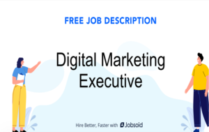 digital marketing executive job description